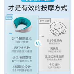 正品美国西屋颈椎按摩仪u209护颈仪家用westinghouse颈部按摩器