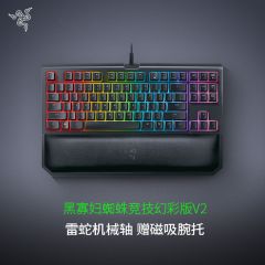 Razer blackwidow V2雷蛇黑寡妇蜘蛛v2竞技幻彩游戏机械键盘适用