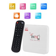 INTV 6K安卓机顶盒9.0 TV-BOX